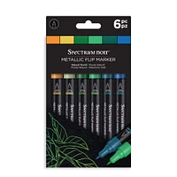 Spectrum Noir™ Natural World Metallic Flip Marker Set