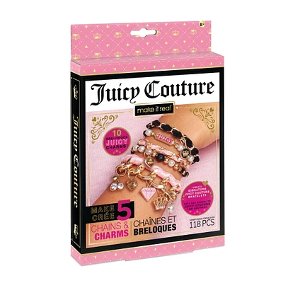 6 Pack: Juicy Couture Make It Real™ Mini Chains & Charms Kit