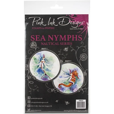 Pink Ink Designs Sea Nymphs Clear Stamp Set