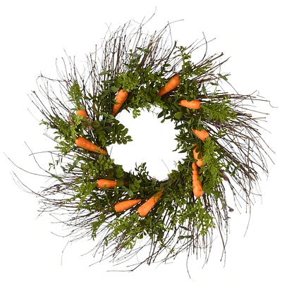 24" Easter Carrot Wreath