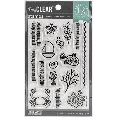 Hero Arts Graphic Reef Clear Stamps