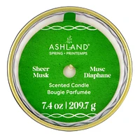 7.4oz. Vanilla Flower Scented Purple Jar Candle by Ashland®