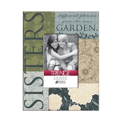 Timeless Frames® Trendz  Sisters 4" x 6" Decoupage Tabletop Frame