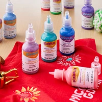 Scribbles® Glitter & Iridescent 3D Fabric Paint Set