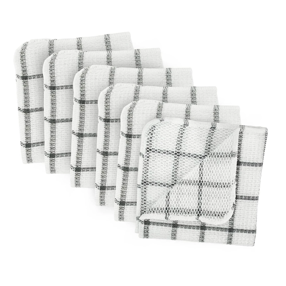 Gray Scrubber Dishcloth, 6ct.