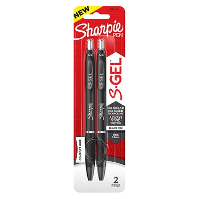 Sharpie® S-Gel™ Black Pens