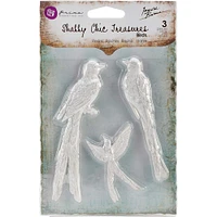 Prima® Marketing Shabby Chic Treasures Birds Embellishment Set