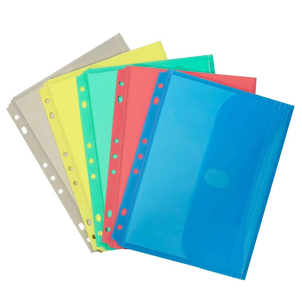 72 Pack: Mini-Size Binder Pockets