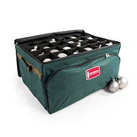 TreeKeeper 72ct. 4" Christmas Ornament Storage Box with Front Pocket