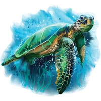 Paper House® InfoPuzzles™ Sea Turtle 330 Piece Jigsaw Puzzle