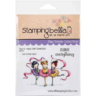Stamping Bella Dancers Lia, Zia & Pia Cling Stamps