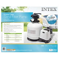 Intex Kystral Clear 3,000 Gph Sand Filter Pump