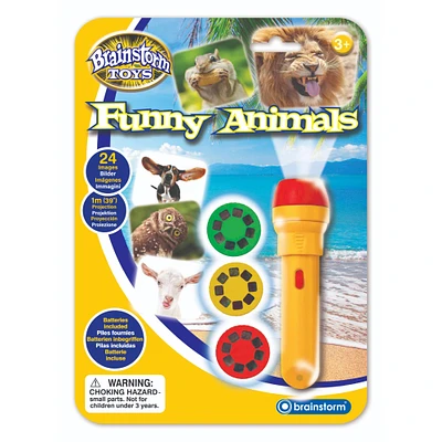 Brainstorm Toys Funny Animals Torch & Projector