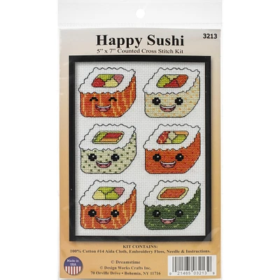 Design Works™ Sushi Counted Cross Stitch Kit