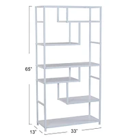 Household Essentials Jamestown Bookshelf