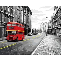 Crafting Spark London Bus Painting by Numbers Kit