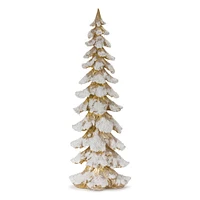 26" White & Gold Tree