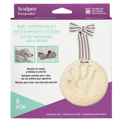 12 Pack: Sculpey® Keepsake® Baby Impression Kit