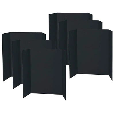 Pacon® Black 48" x 36" Single Wall Presentation Board, 6ct.