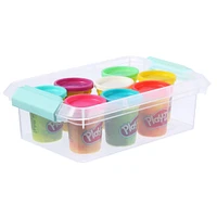 6 Pack: 3.4qt. Storage Bin with Lid by Simply Tidy