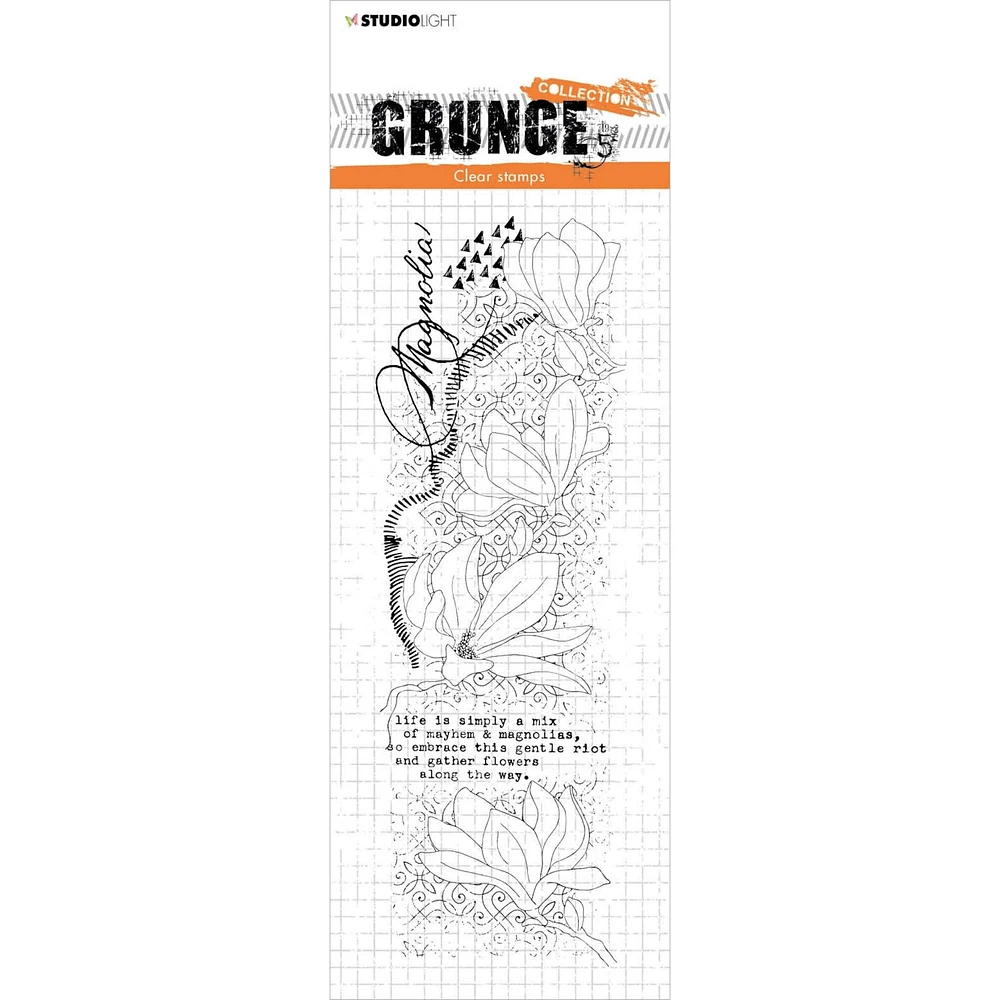 Studio Light Grunge 5.0 Collection Magnolia Clear Stamp