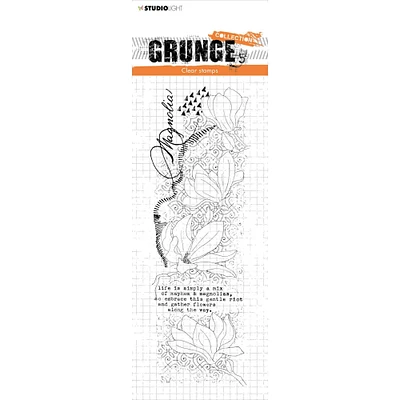 Studio Light Grunge 5.0 Collection Magnolia Clear Stamp