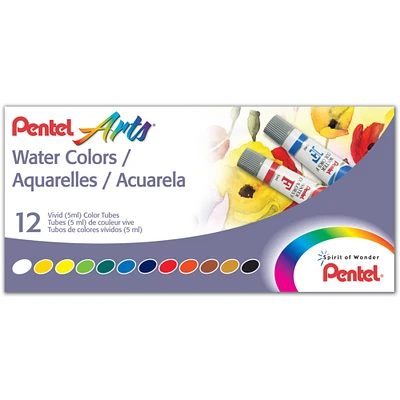 Pentel® Watercolor 12 Color Set