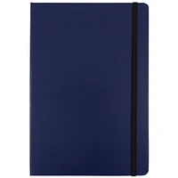 JAM Paper Large Hardcover Notebook with Elastic Band