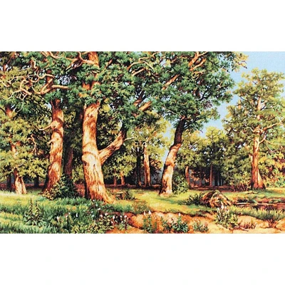 Luca-s The Oak Grove Counted Cross Stitch Kit