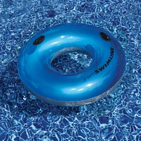 Swimline 48" Blue Pool & Water Park Style Inflatable Ring with Handles