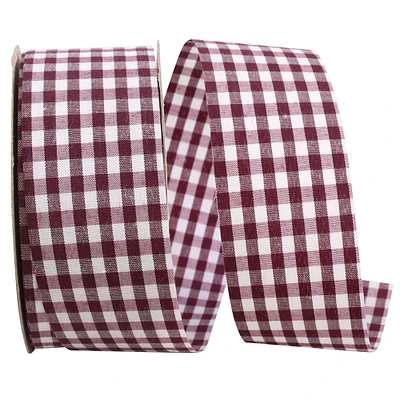 Reliant 1.37" Gingham Ribbon