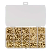 Gold Plastic Spacer Bead Mix by Bead Landing™