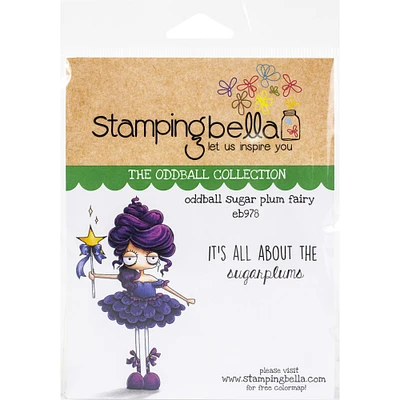 Stamping Bella Oddball Sugar Plum Fairy Cling Stamps