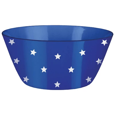 10" Patriotic Stars Melamine Salad Bowls, 3ct.