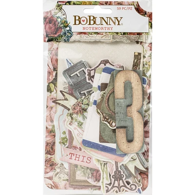 BoBunny® Family Heirlooms Noteworthy Die Cuts
