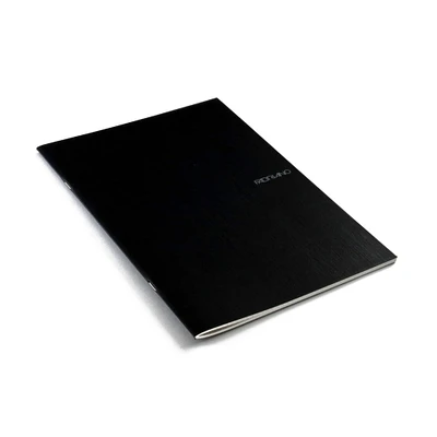 Fabriano® EcoQua Black Grid Notebook, 8.27'' x 11.69'' 