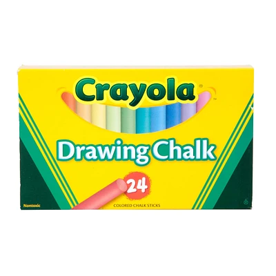 12 Packs: 24 ct. (288 total) Crayola Drawing Chalk Set