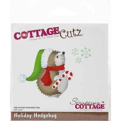CottageCutz® Holiday Hedgehog Die