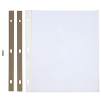 11" x 8.5" White Scrapbook Refill Pages by Recollections™
