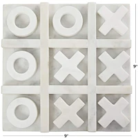 Marble Tic Tac Toe Game Set