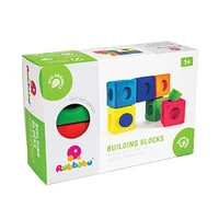 Rubbabu Rubbablox Natural Rubber Foam Building Block Set