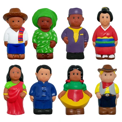 Get Ready Kids® Multicultural Around the World Figures Set