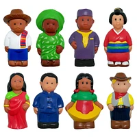 Get Ready Kids® Multicultural Around the World Figures Set