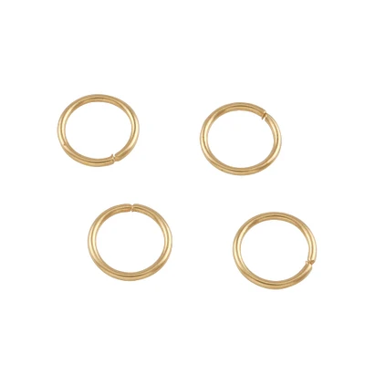 10mm Gold Jump Rings by Bead Landing™