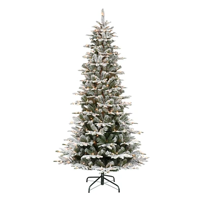 7.5ft. Pre-Lit Aspen Fir Artificial Christmas Tree, Clear Lights