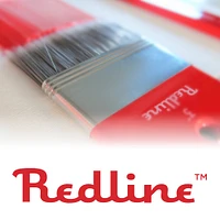 12 Pack: Princeton™ Redline™ Synthetic Blend Flat Paint Brush