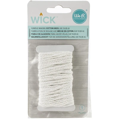 We R Memory Keepers® Candle Making Cotton Wick™, 6.6yd.