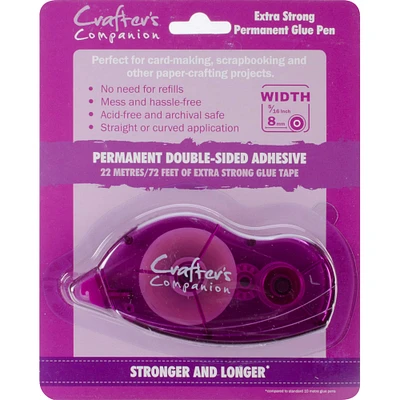 Crafter's Companion Extra Strong Permanent Glue Tape Pen