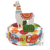 i-crafter Dies-Box Pops, Llama Queen Add-On