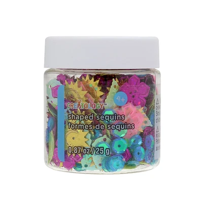 12 Pack: Tropical Mix Shaped Sequins by Creatology™